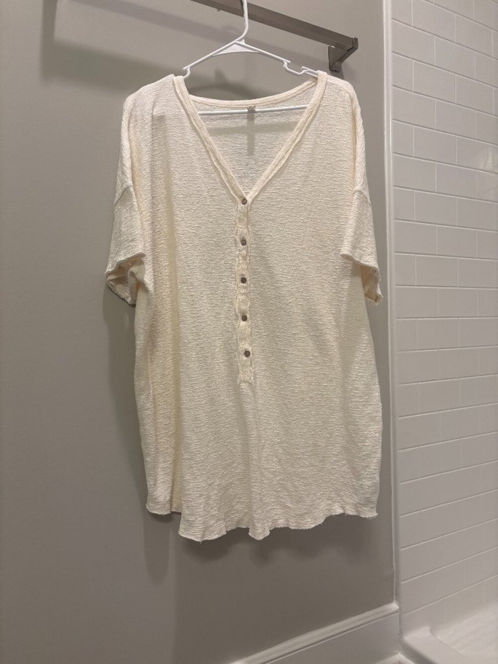Free People Intimately Line Large Sleep Shirt